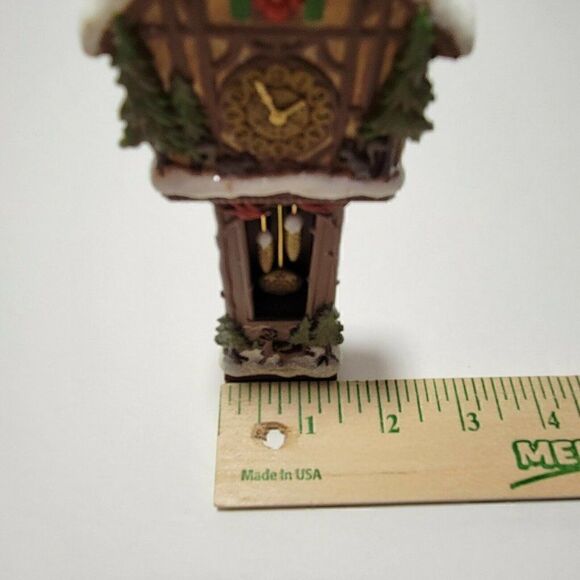 Hallmark Keepsake Christmas Ornament Santas Grandfather Clock 2014 Ornament Club - Picture 8 of 12